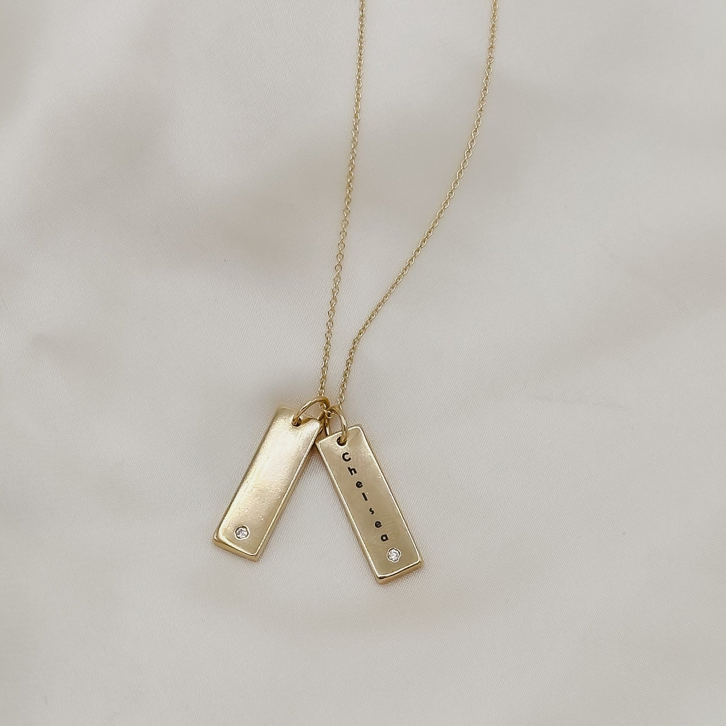 Custom Engraved Tag Necklace