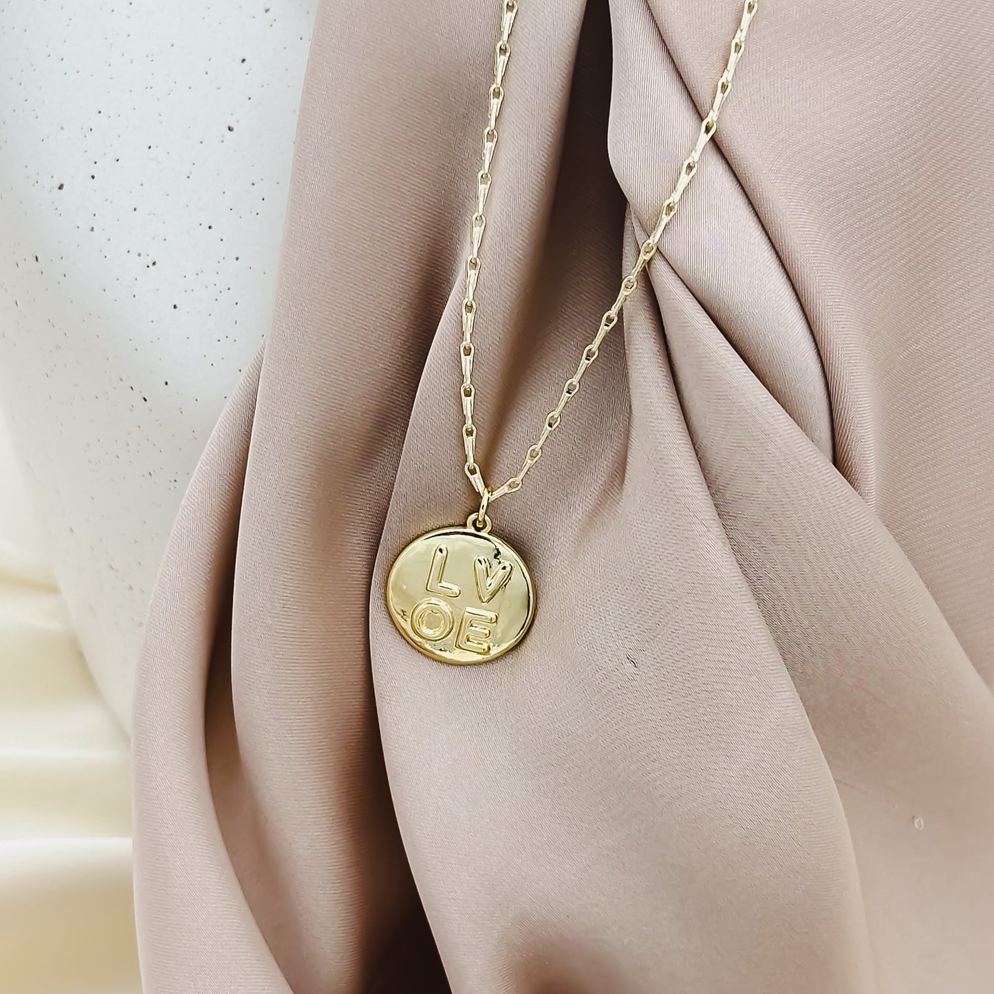 Love Coin Necklace