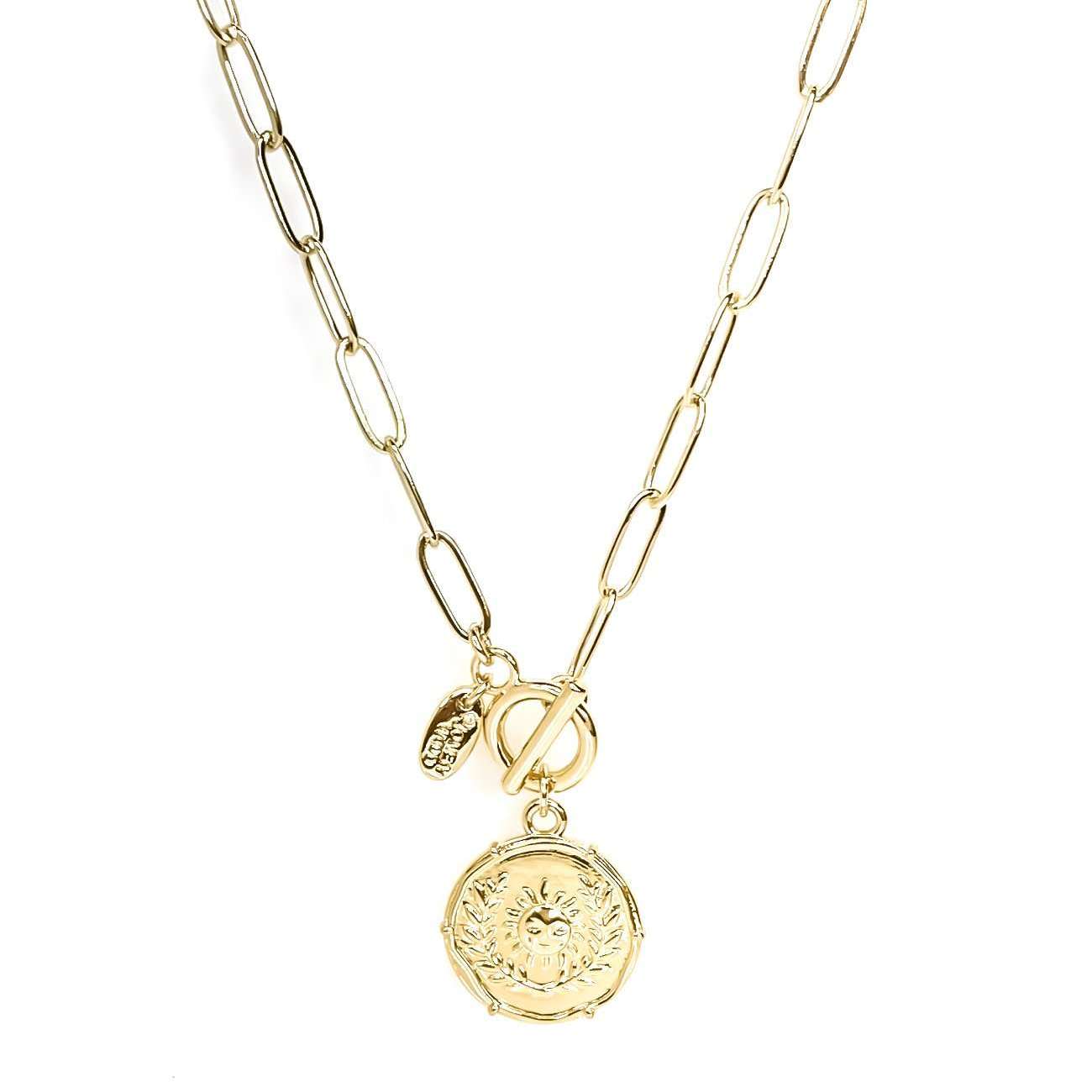 Jonesy Wood:Necklace:Helen Medallion Necklace