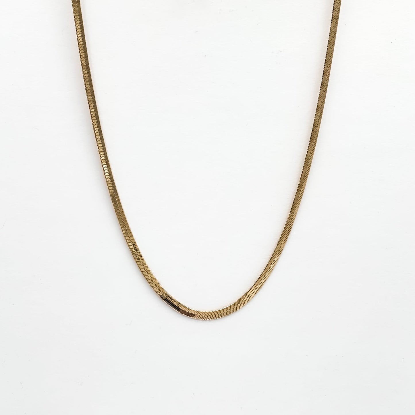 Hendrix Herringbone Chain Necklace