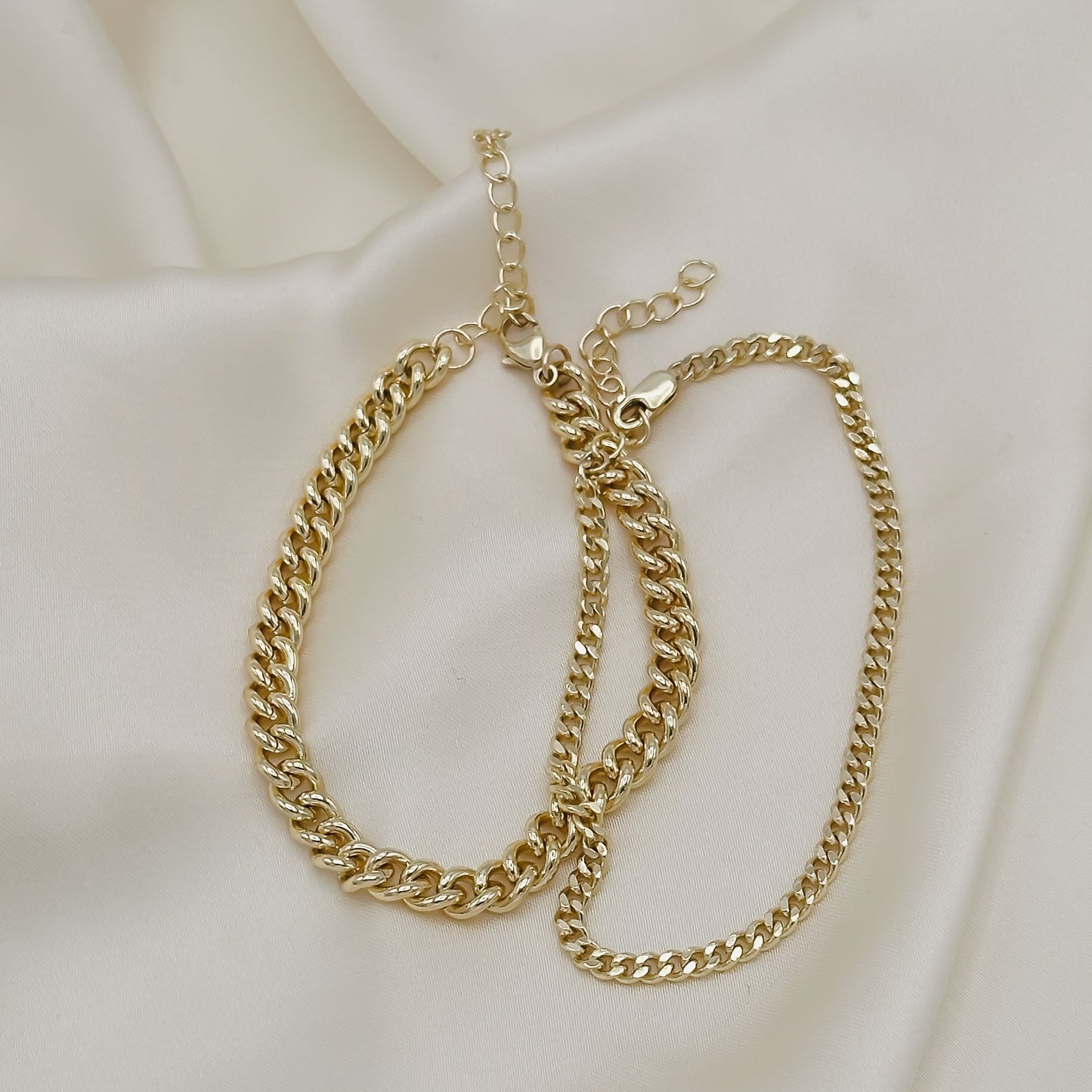 Curb Chain Bracelet Bundle