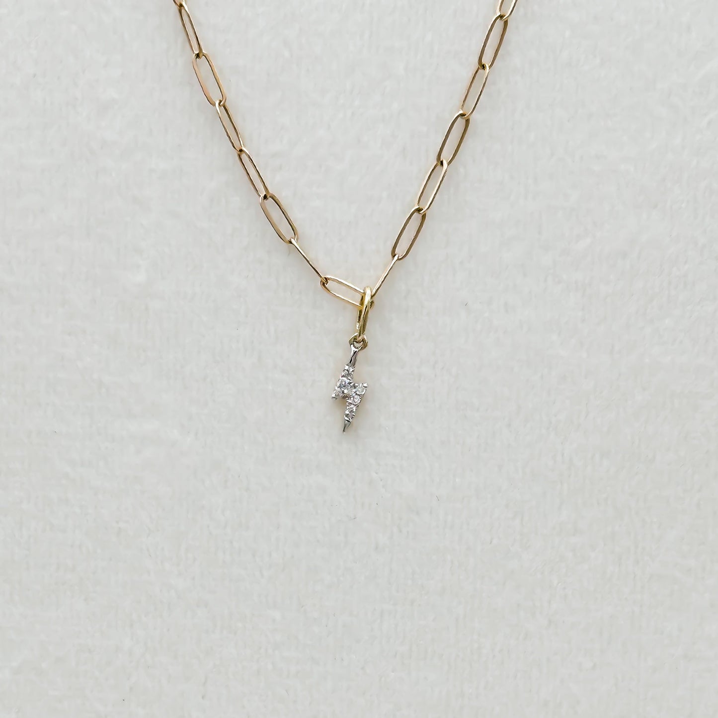 Diamond Lightning Necklace