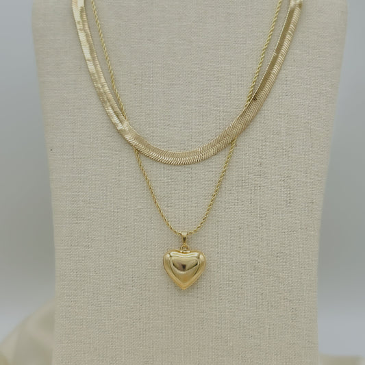 Petra Heart Necklace