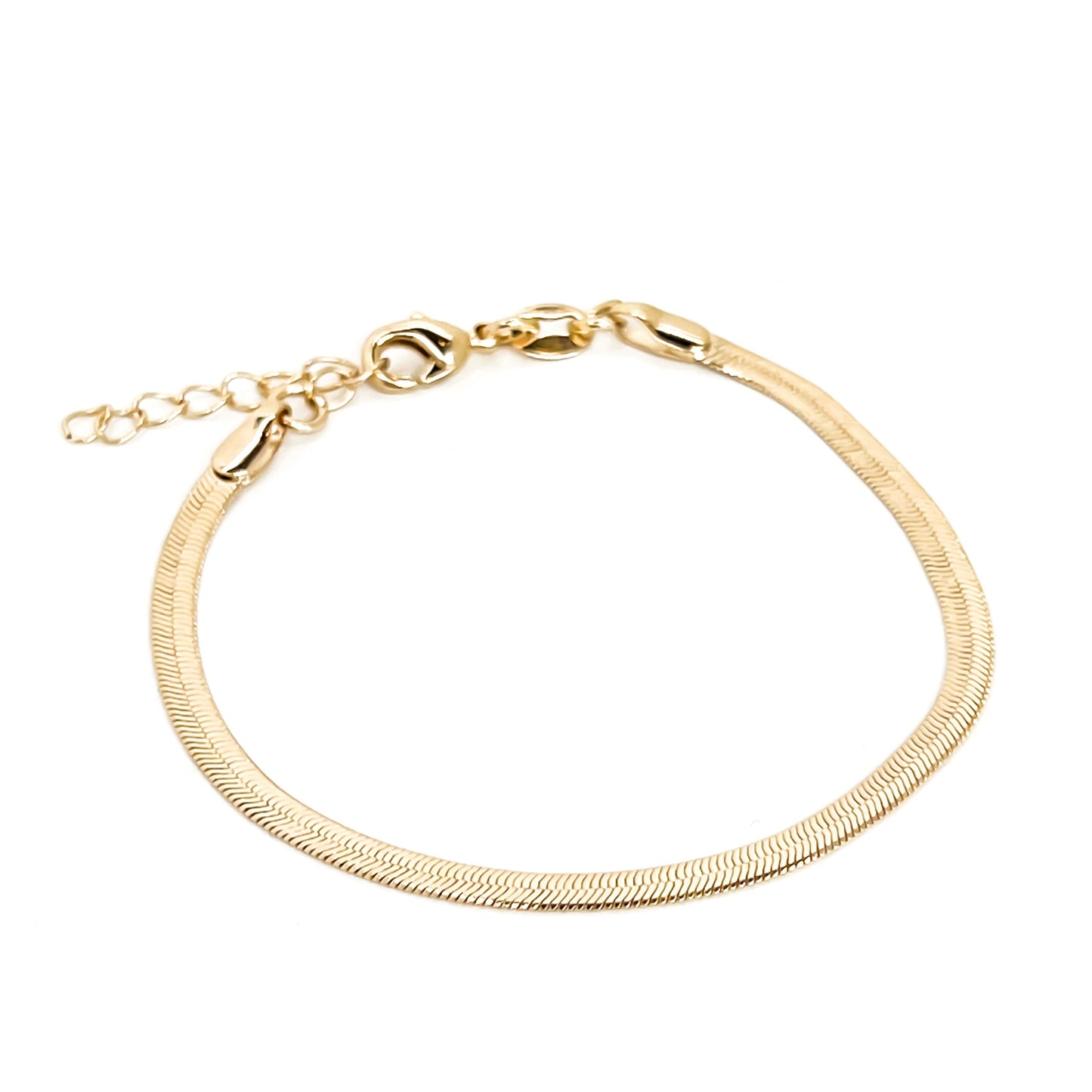 Aspen Herringbone Chain Bracelet