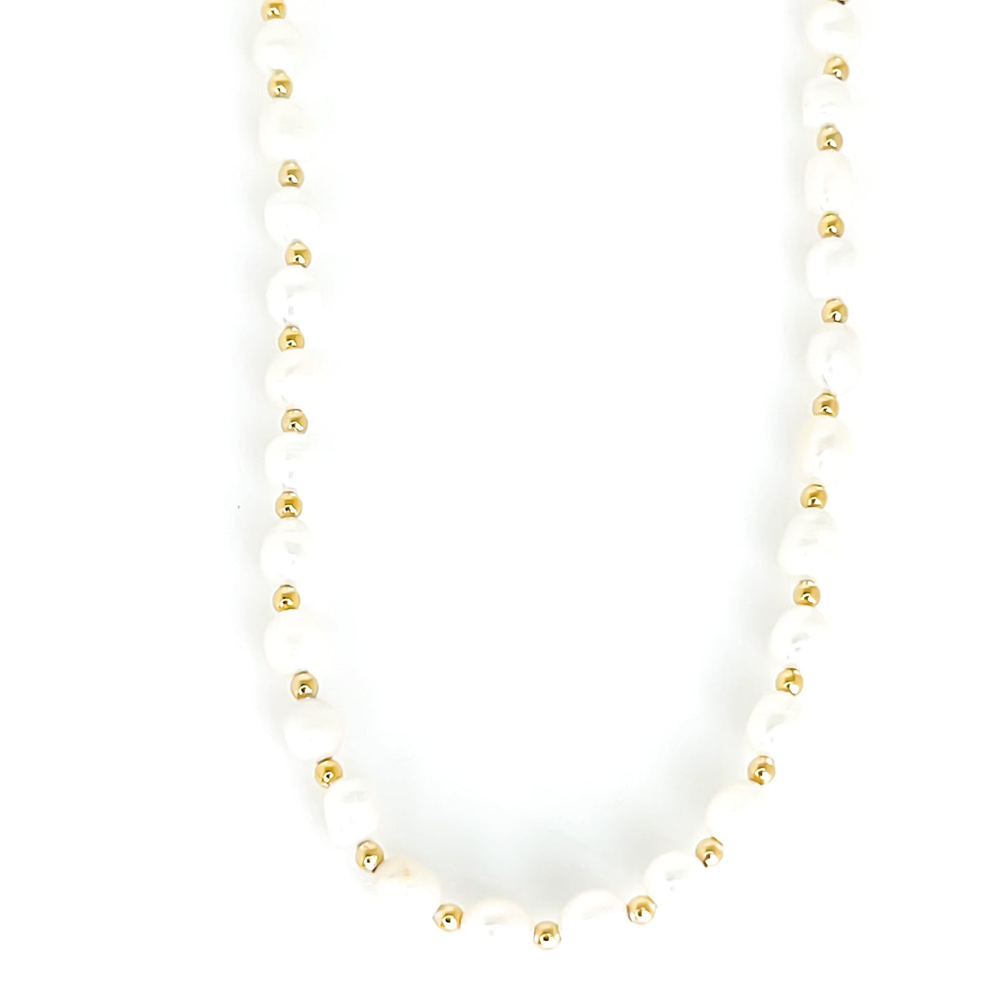 June Pearl Beaded Necklace