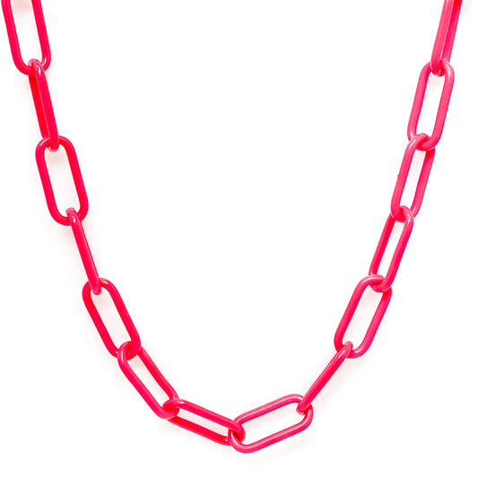 Cher Lacquer Chain Layering Necklace