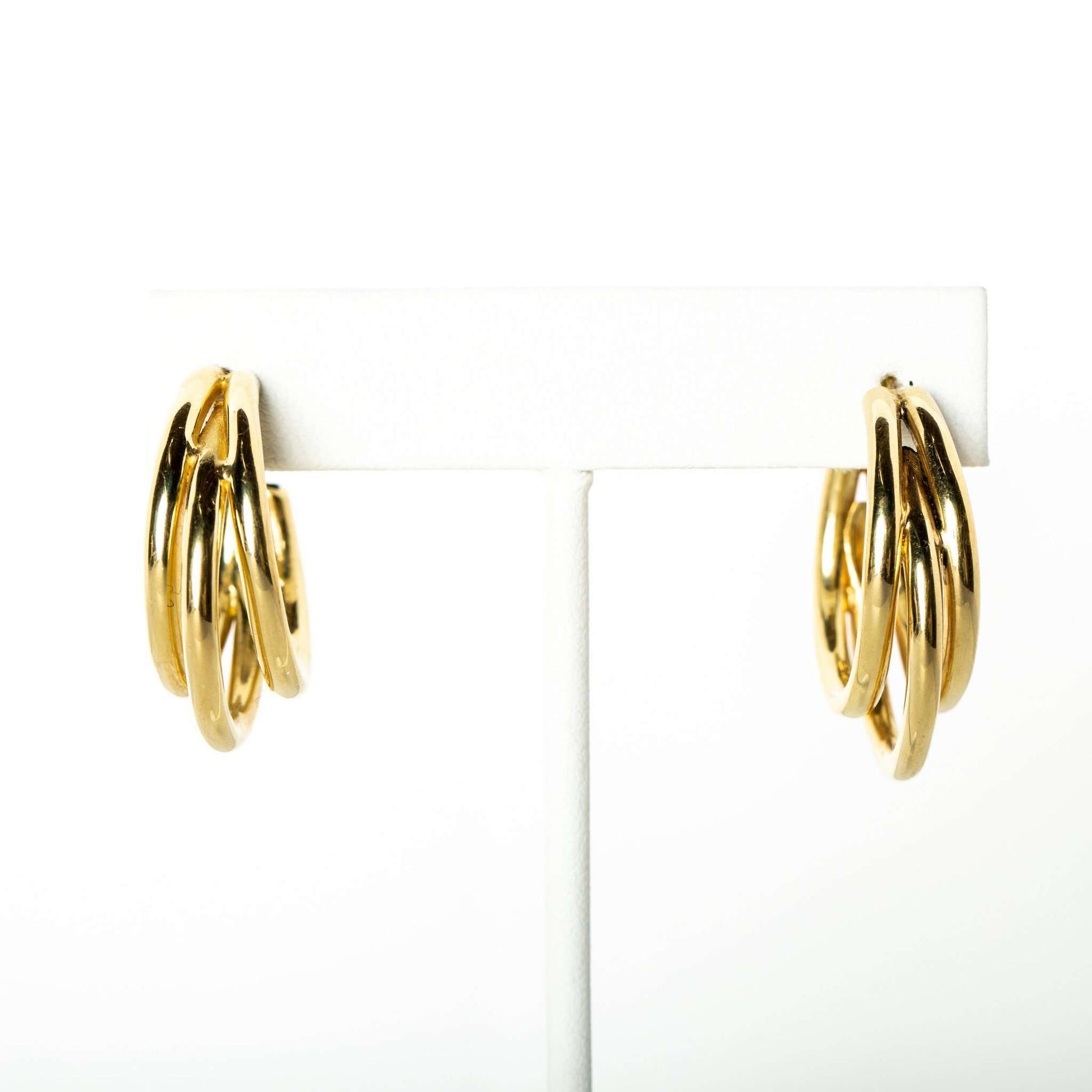 Jonesy Wood:Earrings:Beatrix Gold Hoop Earring