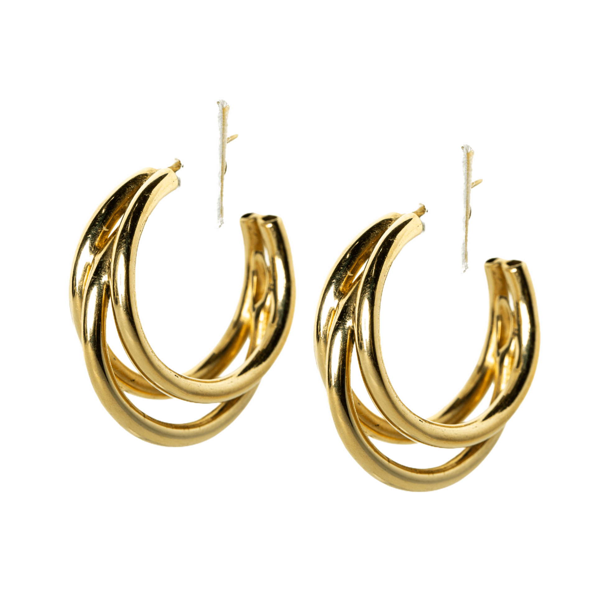Jonesy Wood:Earrings:Beatrix Gold Hoop Earring