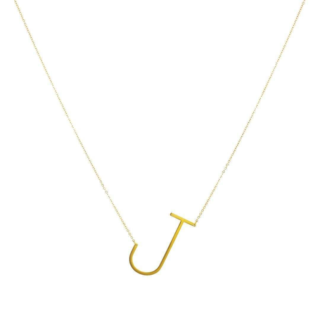 Jonesy Wood:Necklace:Gold Initial Necklaces