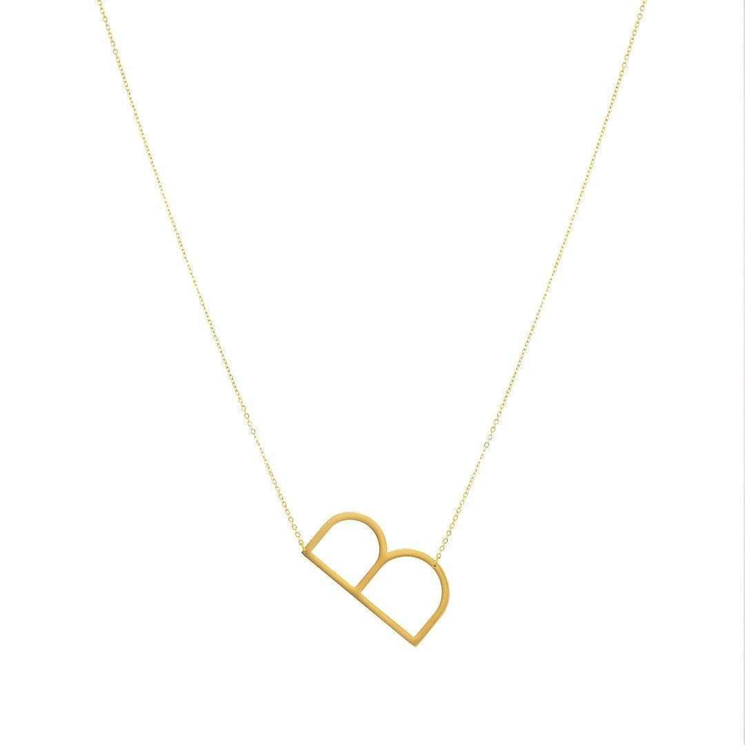 Jonesy Wood:Necklace:Gold Initial Necklaces