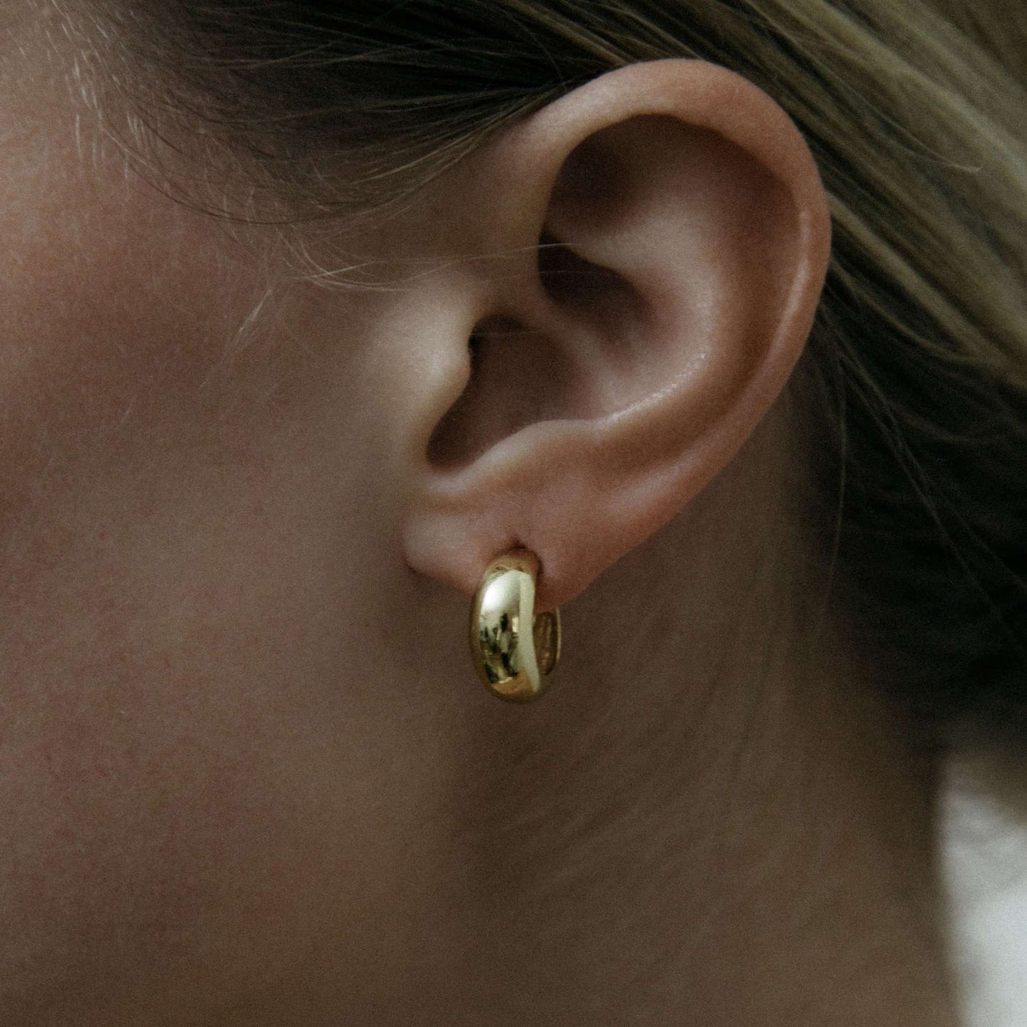 Jonesy Wood:Earrings:Ivy Hoop Earring