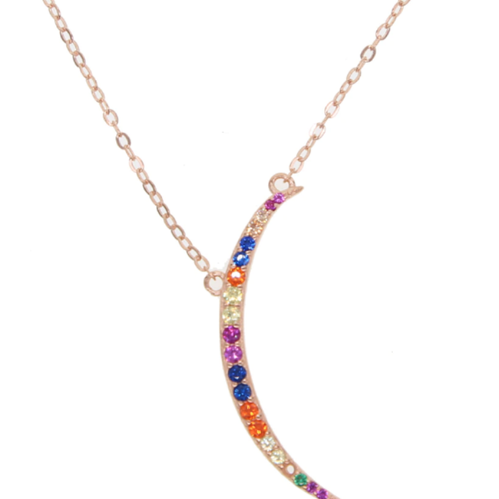 Jonesy Wood:Necklace:Lena Rainbow Necklace:Default