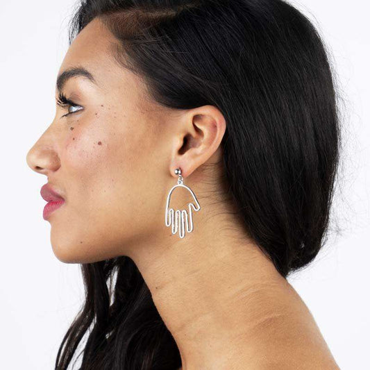 Jonesy Wood:Earrings:Mano Earring