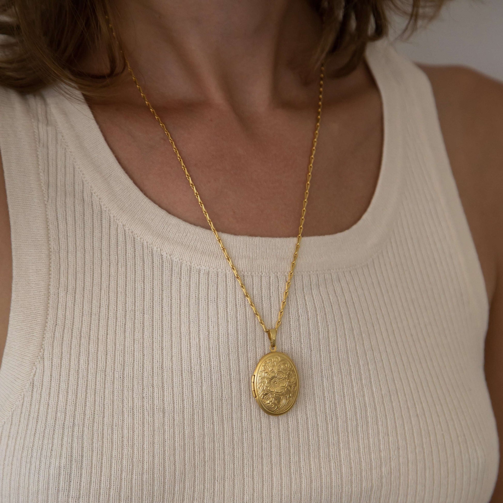 Jonesy Wood:Necklace:Marine Locket Necklace