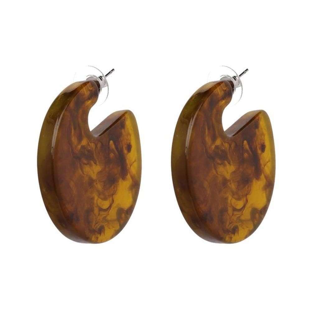 Jonesy Wood:Earrings:Pierce Earring:tort