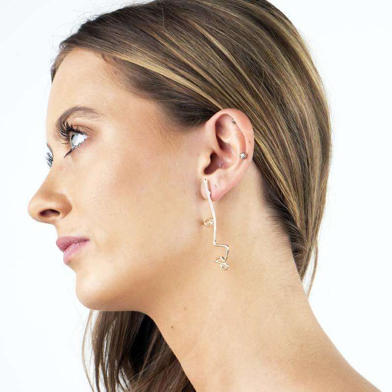 Jonesy Wood:Earrings:Seja Earring