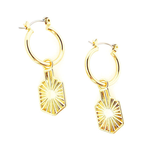 Jonesy Wood:Earrings:Selina Hoop Earrings