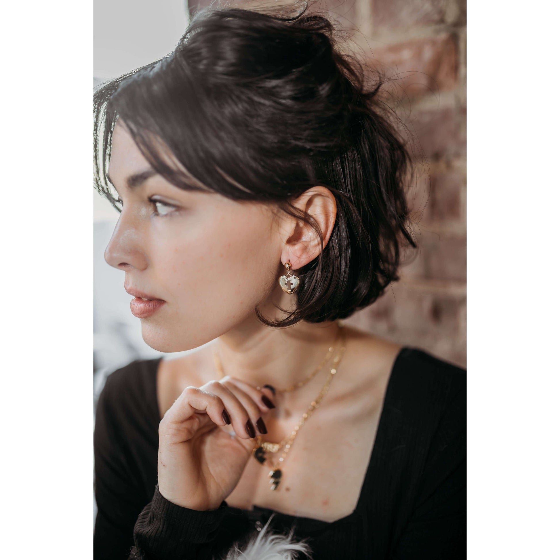 Jonesy Wood:Earrings:St Agatha Earring