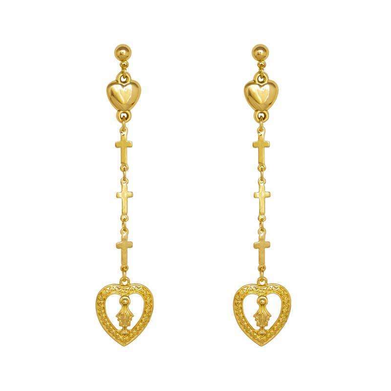 Jonesy Wood:Earrings:Waverly Earring:Gold
