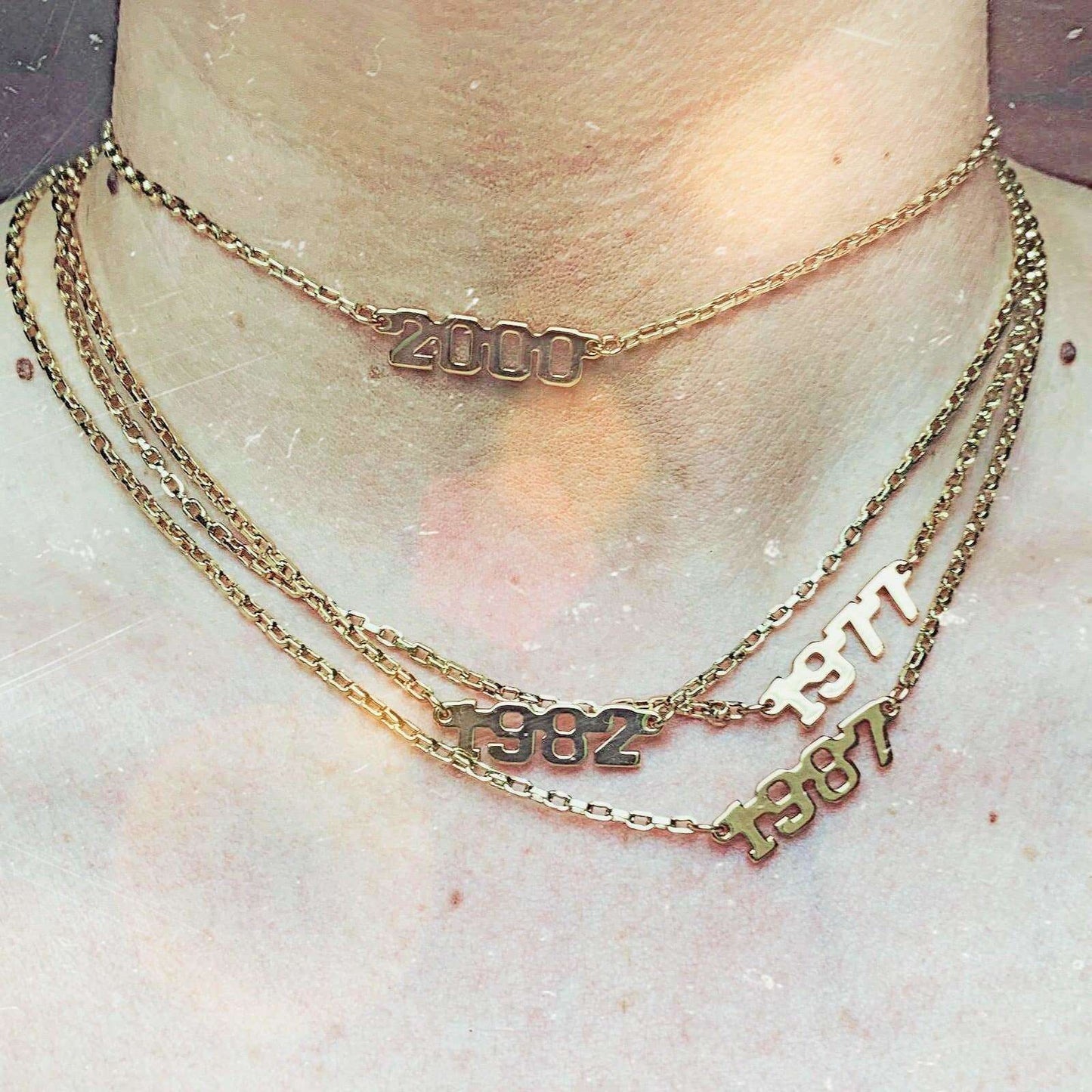 Jonesy Wood:Necklace:Year Necklace